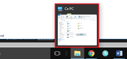 afficher plus rapidement les miniatures au survol de la souris dans Windows 10-1